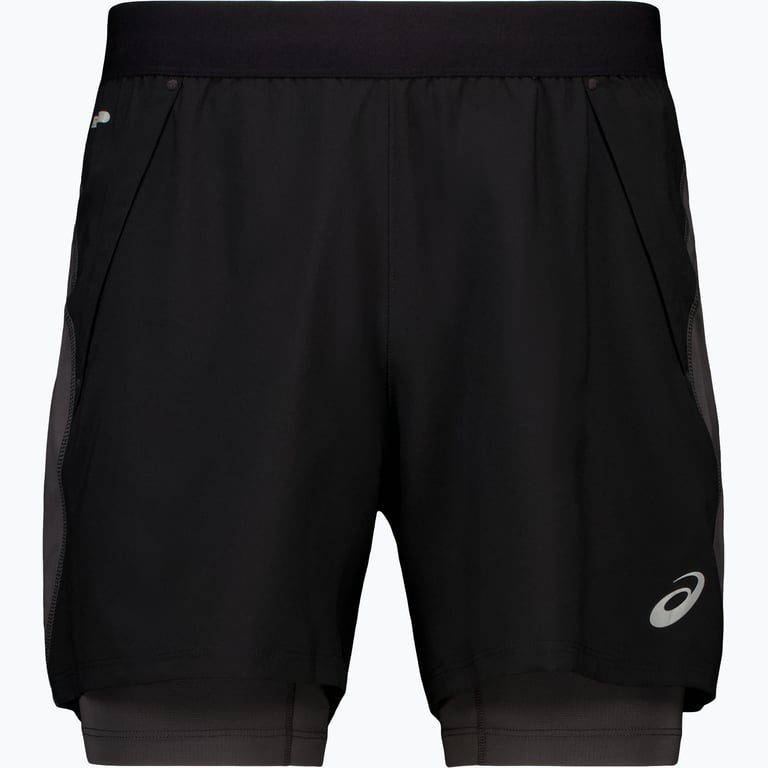 Asics Road 2in2 5" M träningsshorts Svart