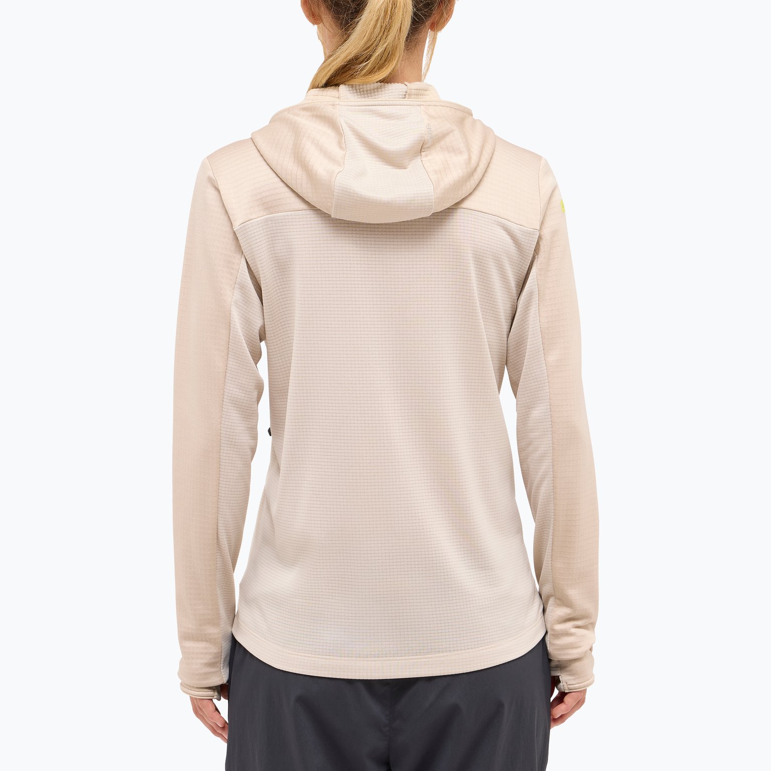 Haglöfs L.I.M Mid Hood II W fleecetröja Beige