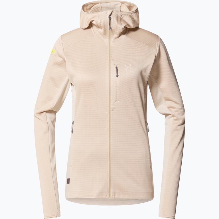 Haglöfs L.I.M Mid Hood II W fleecetröja Beige