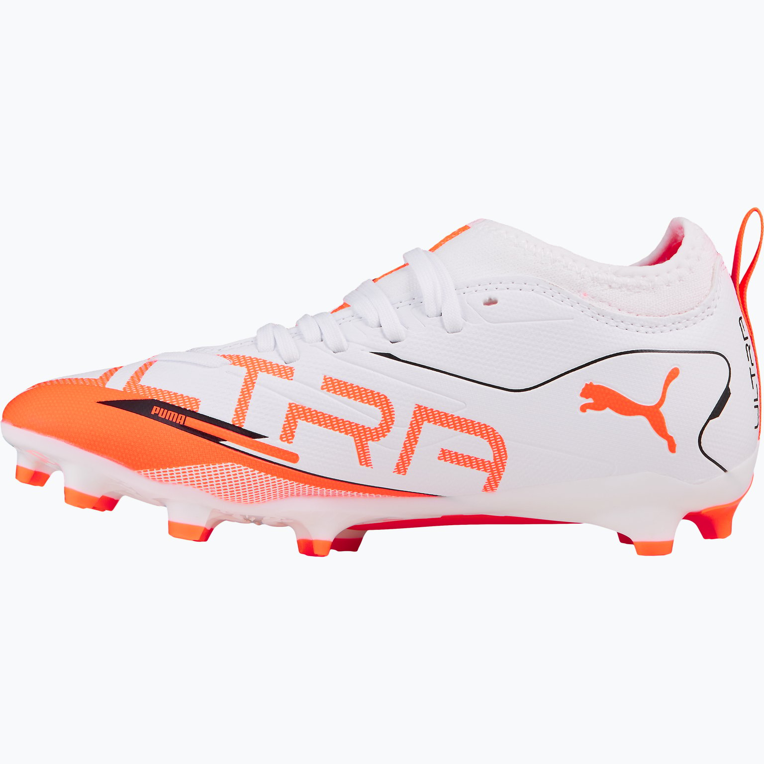 Puma Ultra 5 Match FG/AG JR fotbollsskor Vit