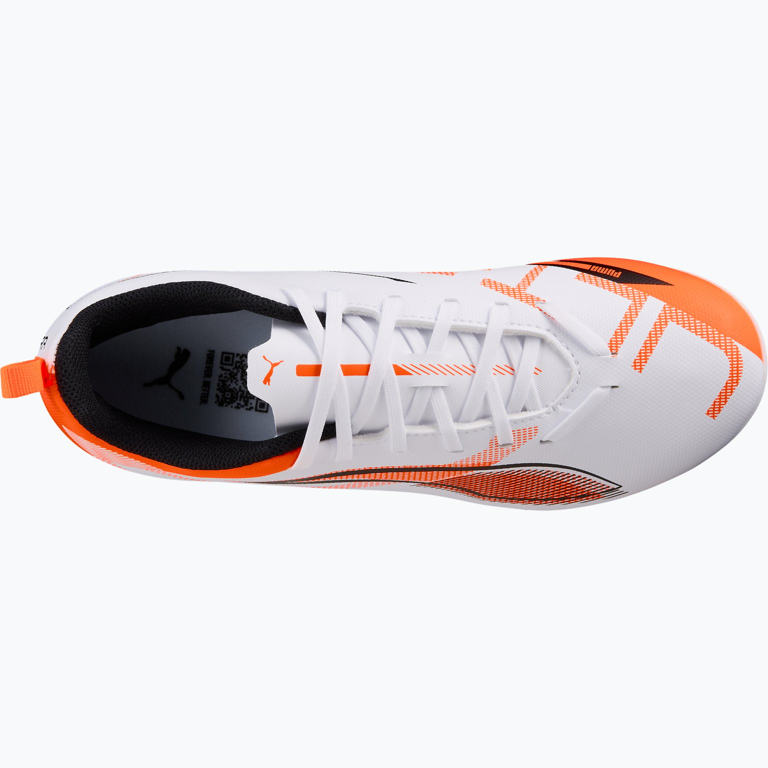 Puma Ultra 5 Play FG/AG JR fotbollsskor Vit