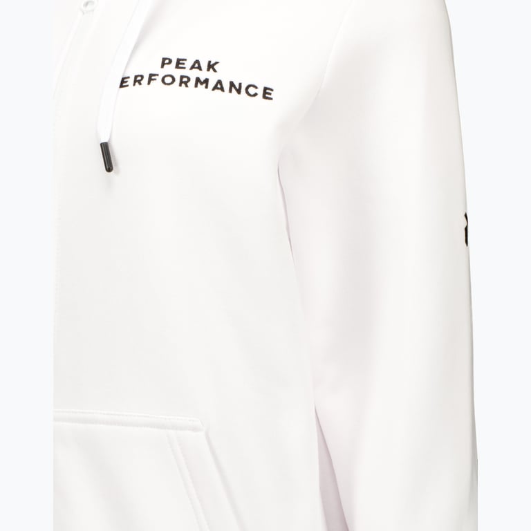 Peak Performance Original Zip W huvtröja Vit