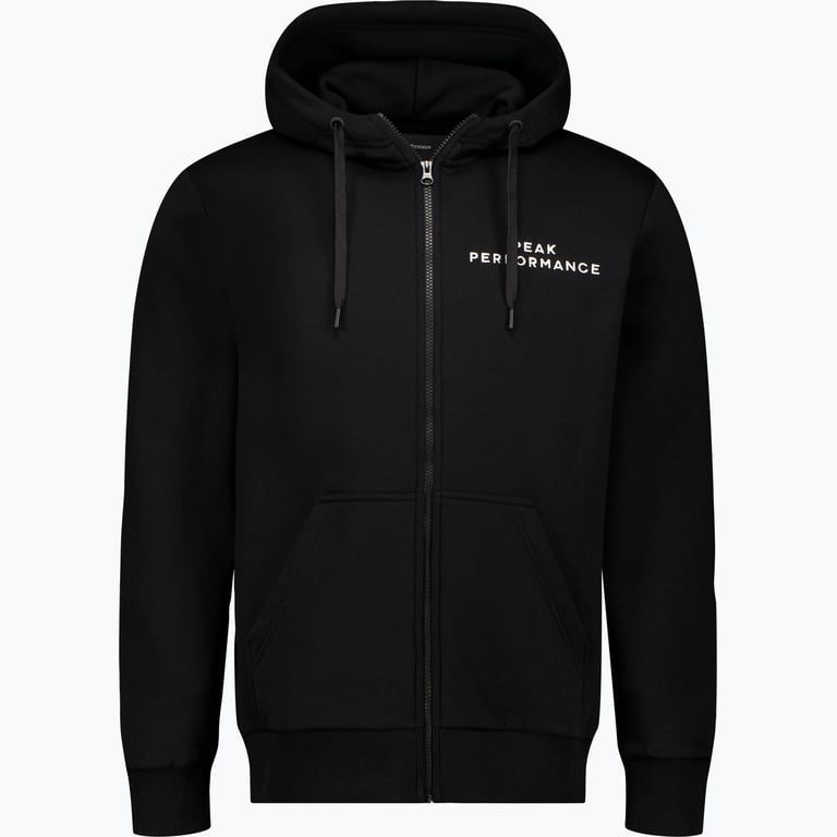 Peak Performance Original Zip M huvtröja Svart