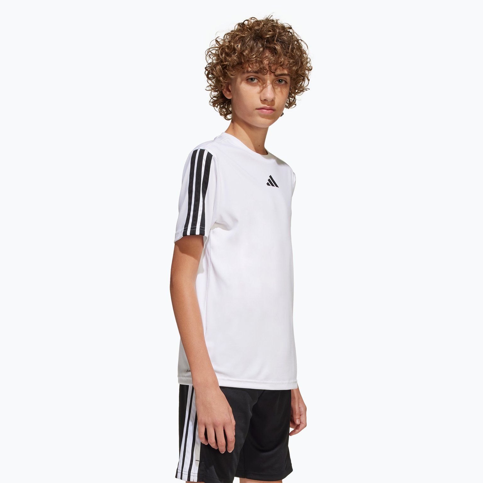 adidas Train Essentials 3-stripes JR träningst-shirt Vit