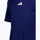 förhandsvisning ikon 3 för adidas Train Essentials 3-stripes JR träningst-shirt Blå