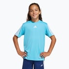 färgalternativ för Blå adidas Train Essentials 3-stripes JR träningst-shirt