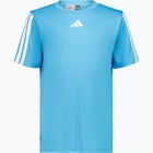 färgalternativ för Blå adidas Train Essentials 3-stripes JR träningst-shirt