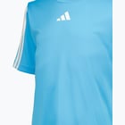 förhandsvisning ikon 3 för adidas Train Essentials 3-stripes JR träningst-shirt Blå