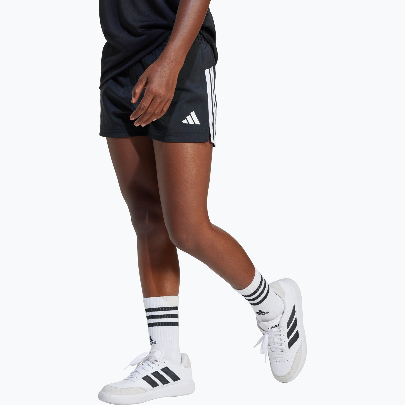 adidas Train Essentials 3-Stripes Short JR träningsshorts Svart