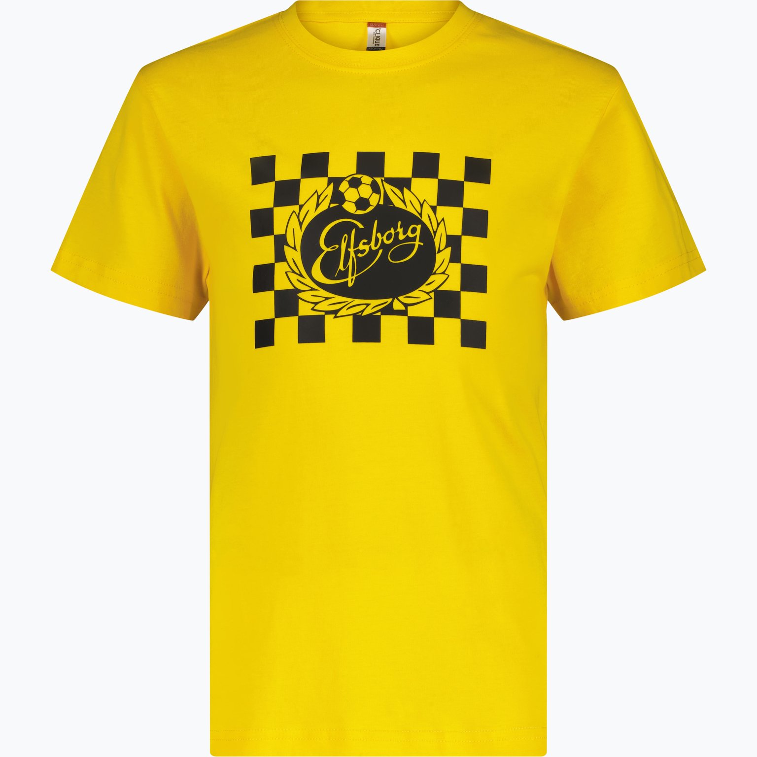 IF ELFSBORG Rutig Jr t-shirt Gul