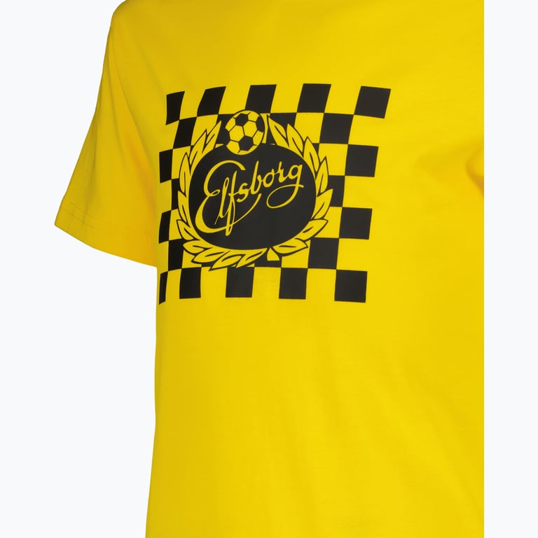 IF ELFSBORG Rutig Jr t-shirt Gul