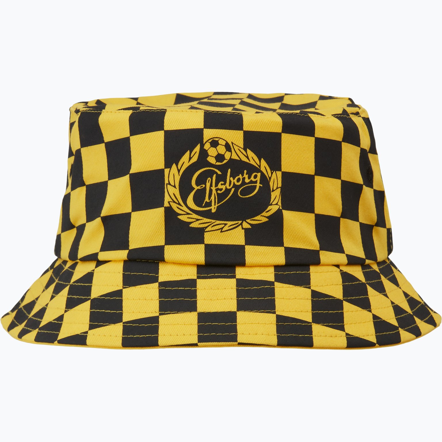 IF ELFSBORG RUTIG BUCKET HAT Gul