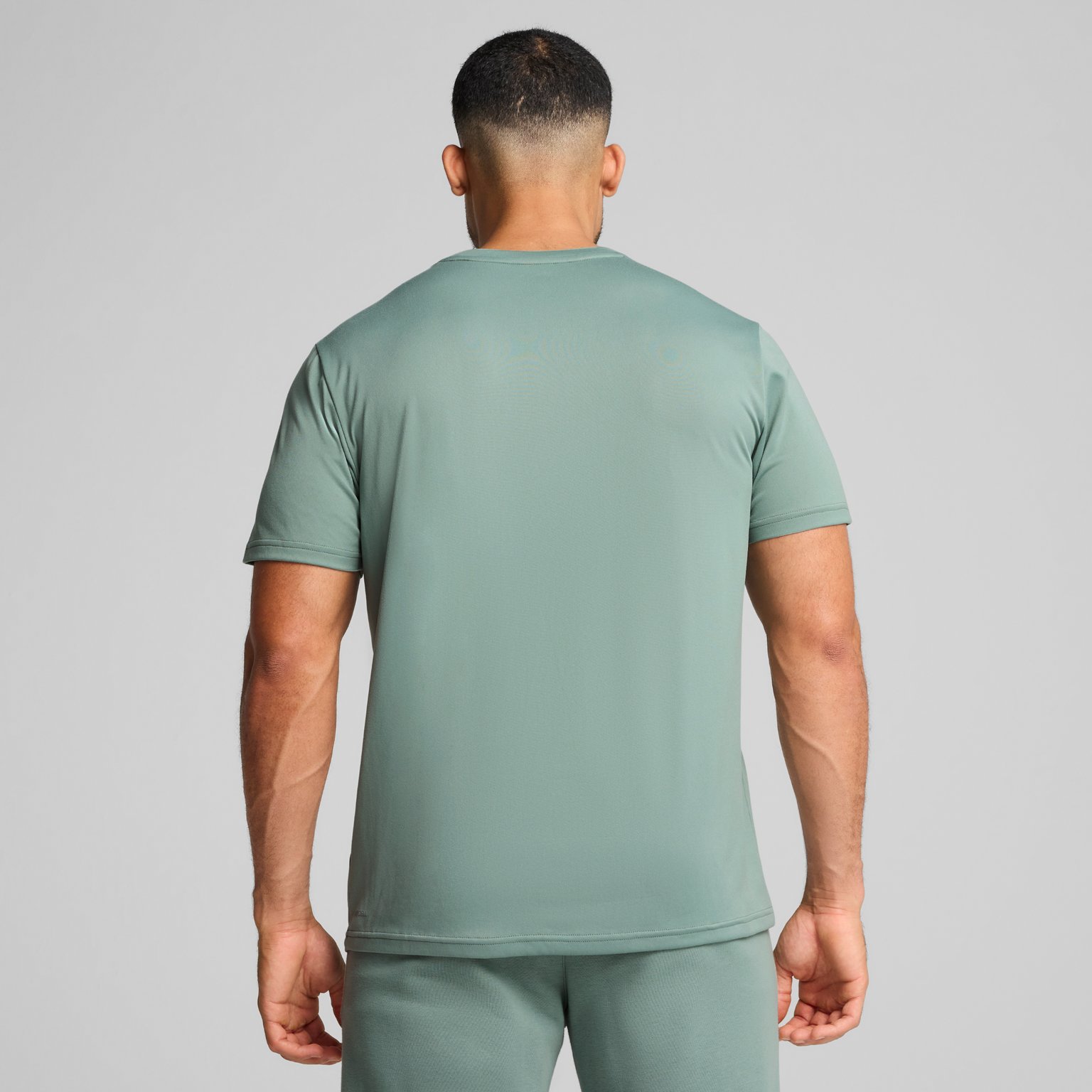 Puma Tad Essentials Solid M träningst-shirt Grön