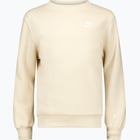 färgalternativ för Beige Nike Sportswear Club Fleece JR tröja