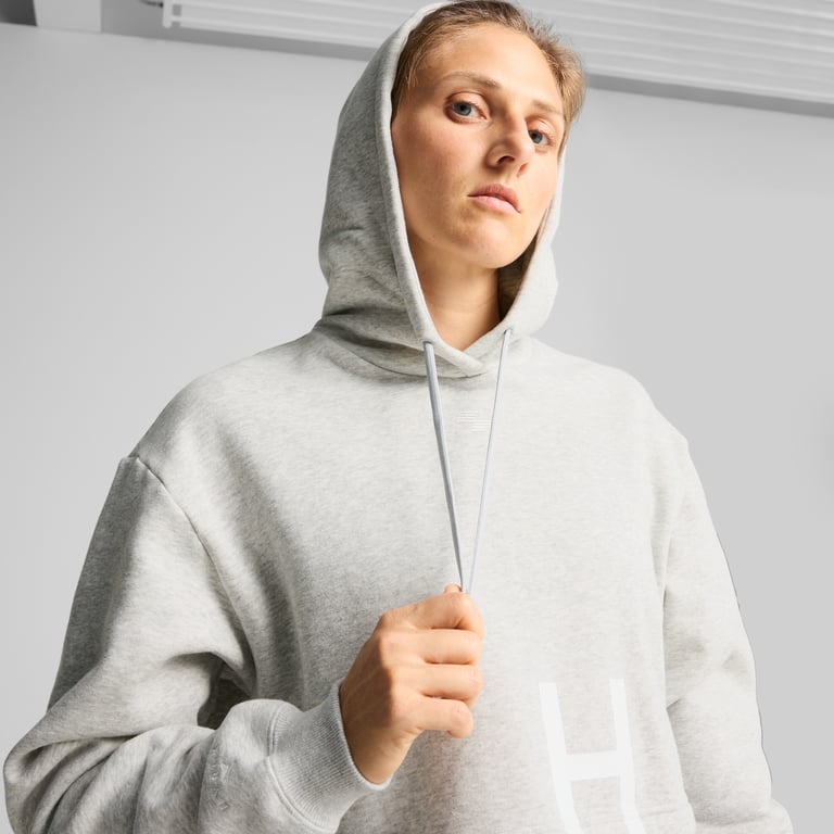 Puma Heavyweight Hoodie Hyrox W huvtröja Grå