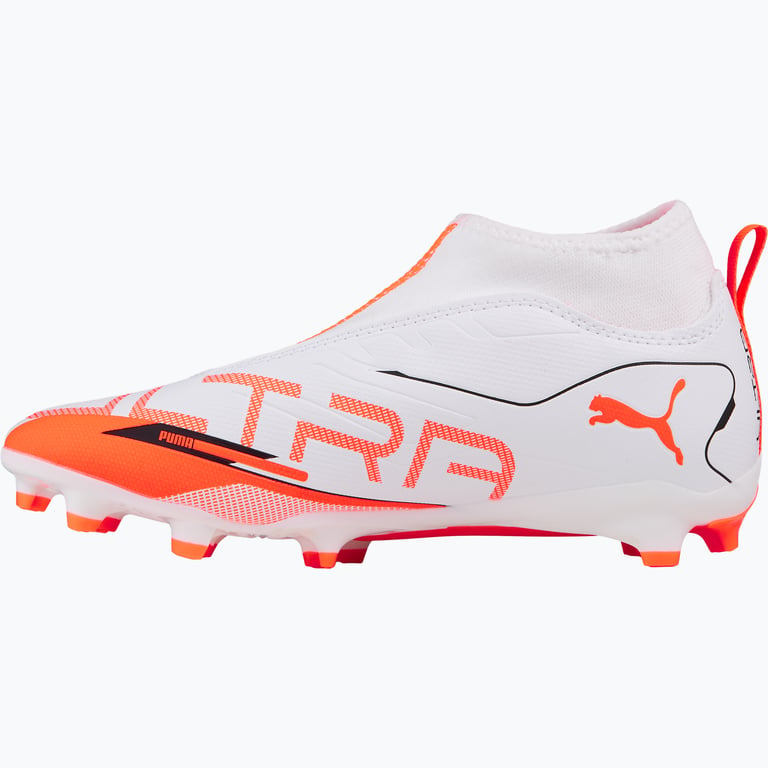 Puma Ultra 5 Match+ LL FG/AG JR fotbollsskor Vit