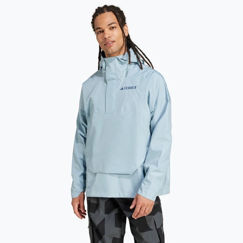 adidas Terrex Xploric 2.5L Anorak M regnjacka Blå