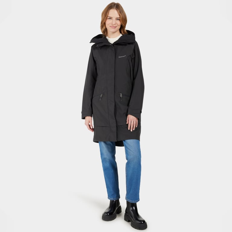 Didriksons Ilma Parka 8 W skaljacka Svart