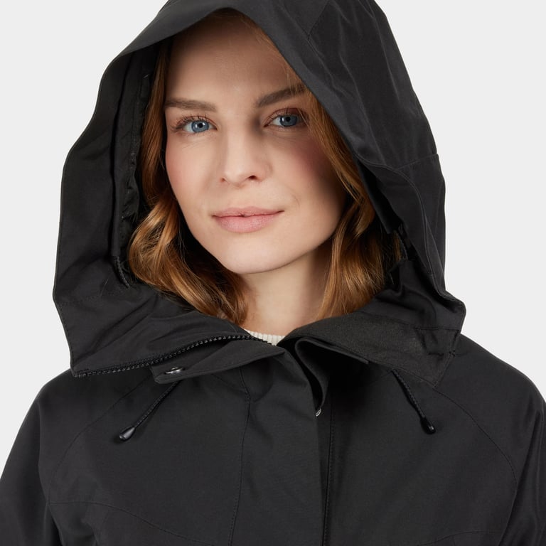 Didriksons Ilma Parka 8 W skaljacka Svart