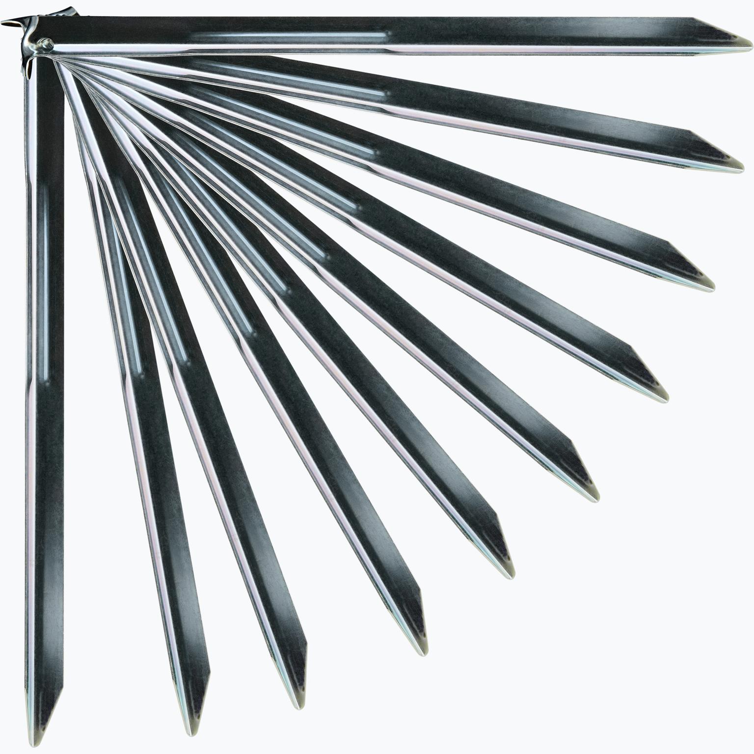McKinley Trekking 10-pack tältpinnar Silver