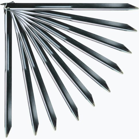 McKinley Trekking 10-pack tältpinnar Silver