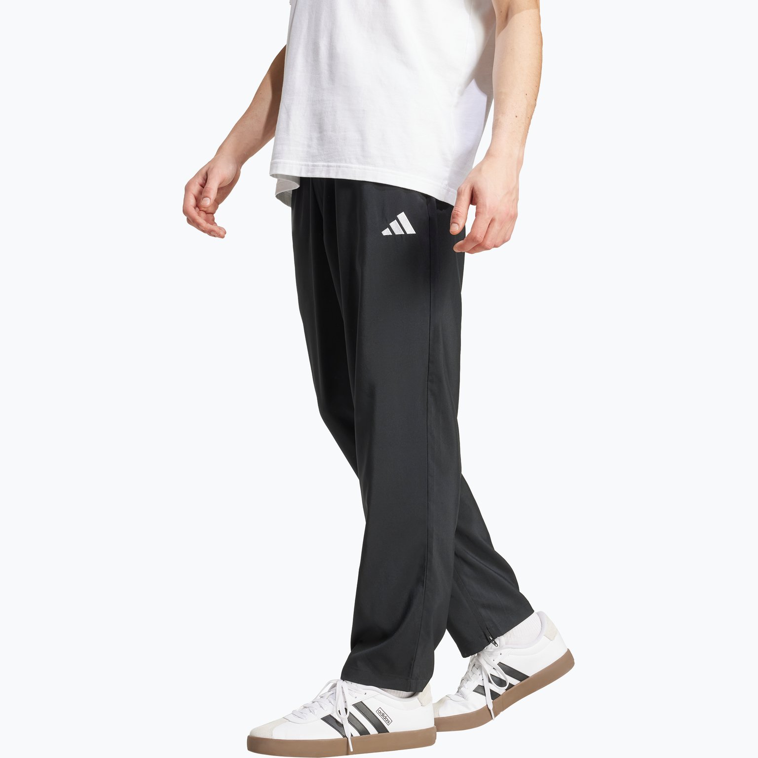 adidas Essentials Small Logo Stanford M mjukisbyxor Svart