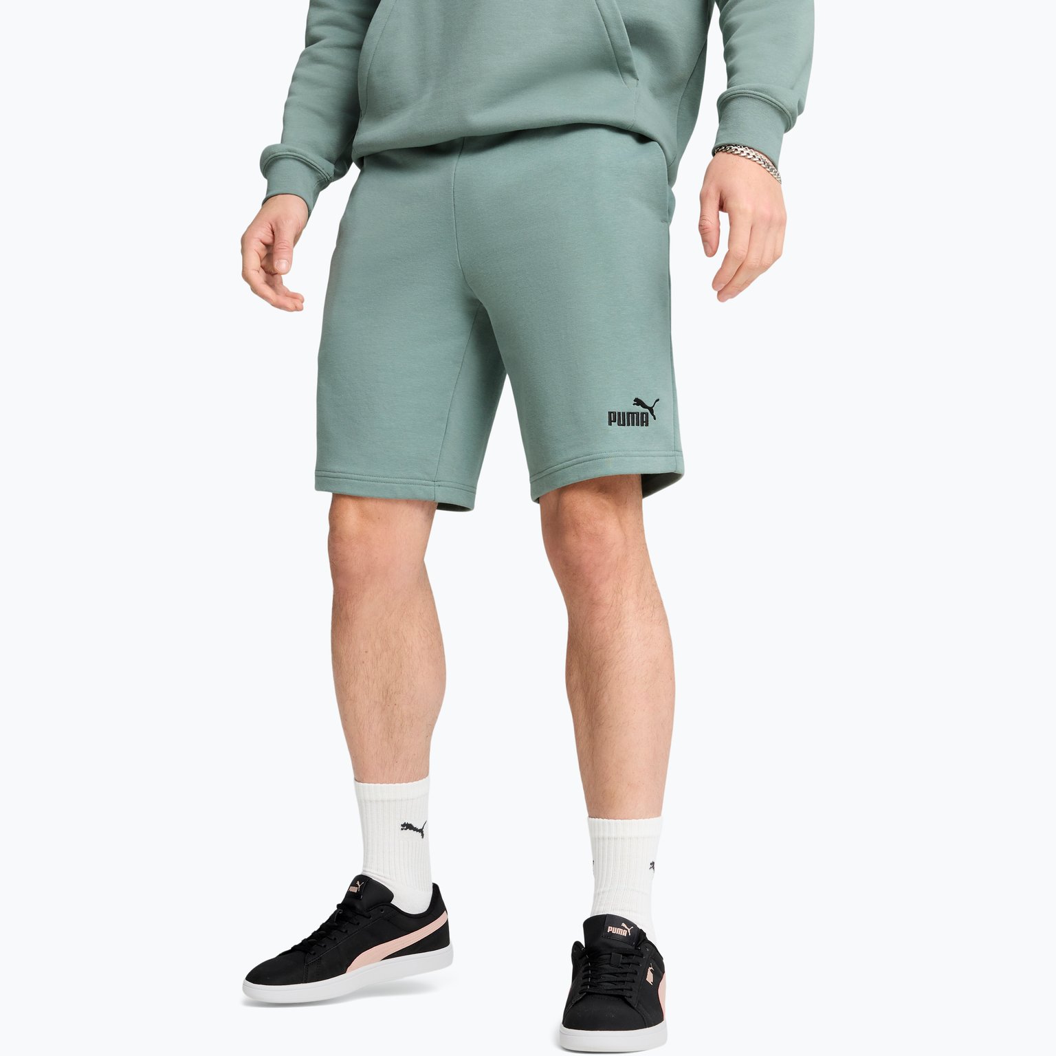 Puma Essentials Small Logo M shorts Grön