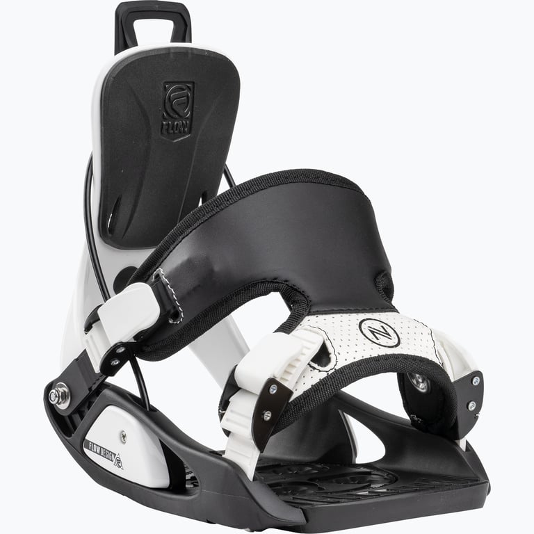 Nidecker Flow Micron JR snowboardbindning Vit