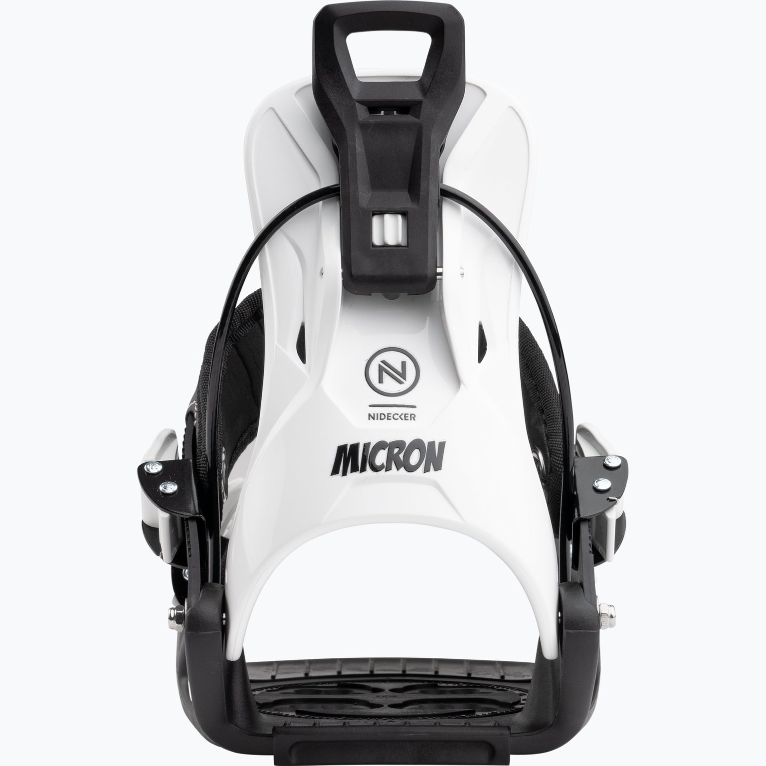 Nidecker Flow Micron JR snowboardbindning Vit