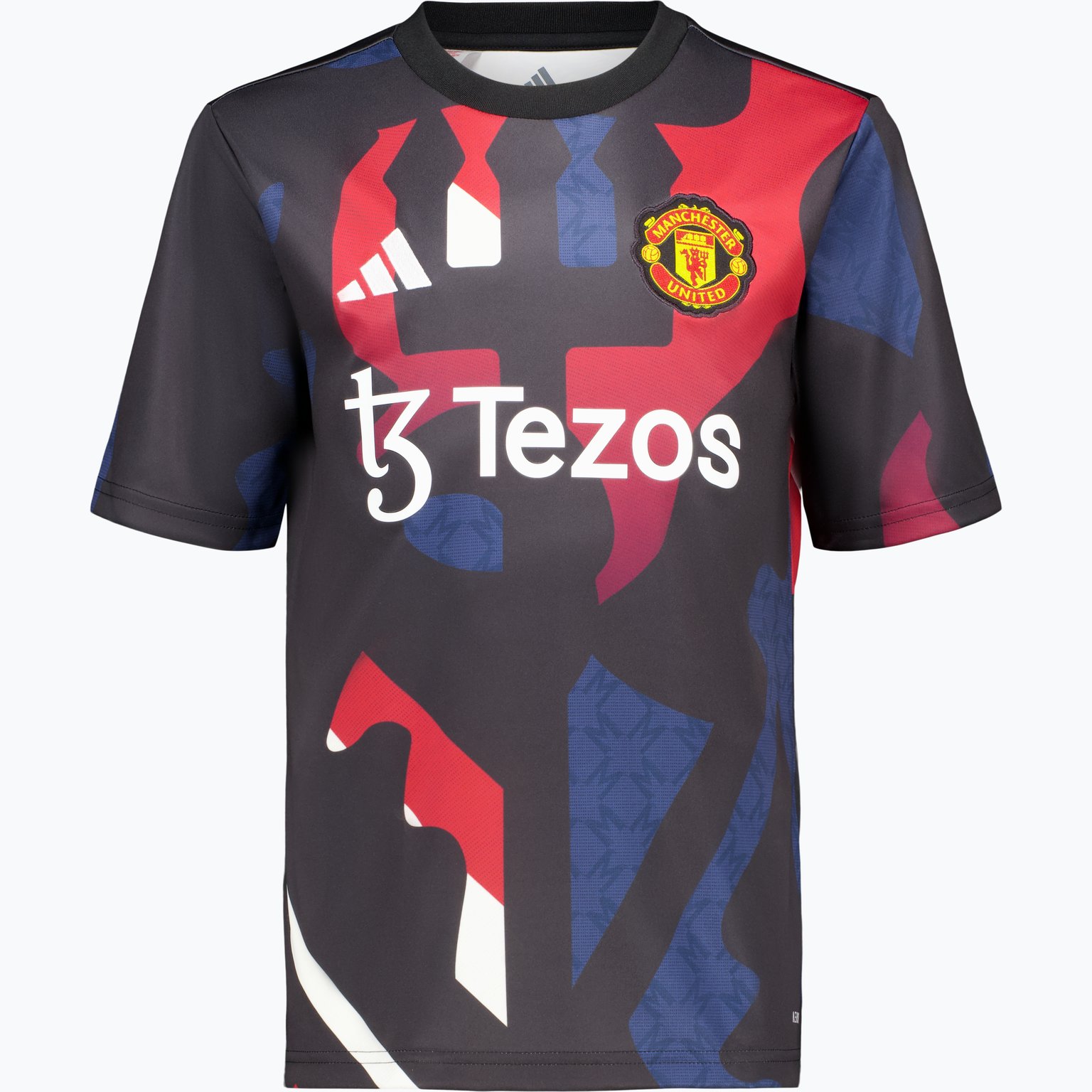 adidas Manchester United 24/25 Pre-Match JR träningst-shirt Svart