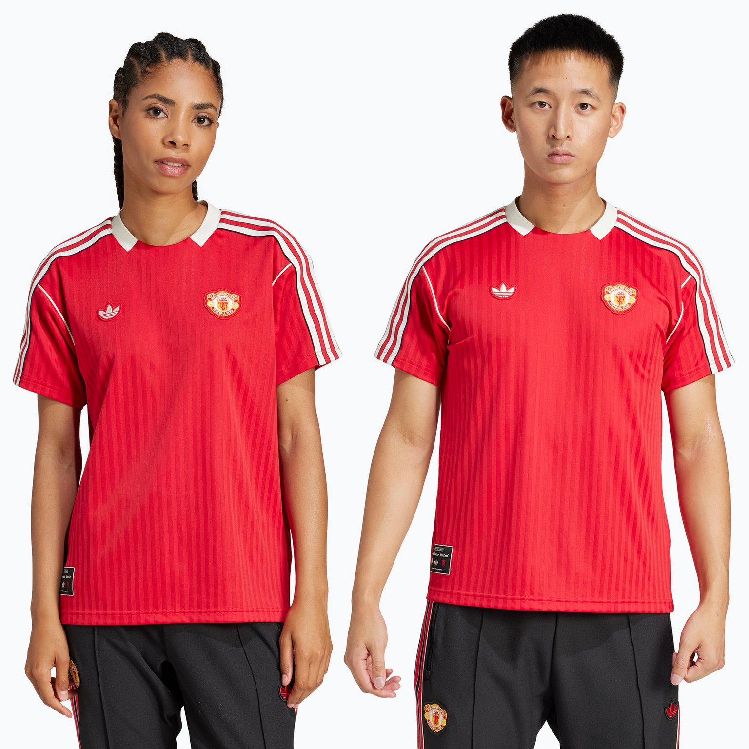 adidas Originals Manchester United Icon t-shirt Röd