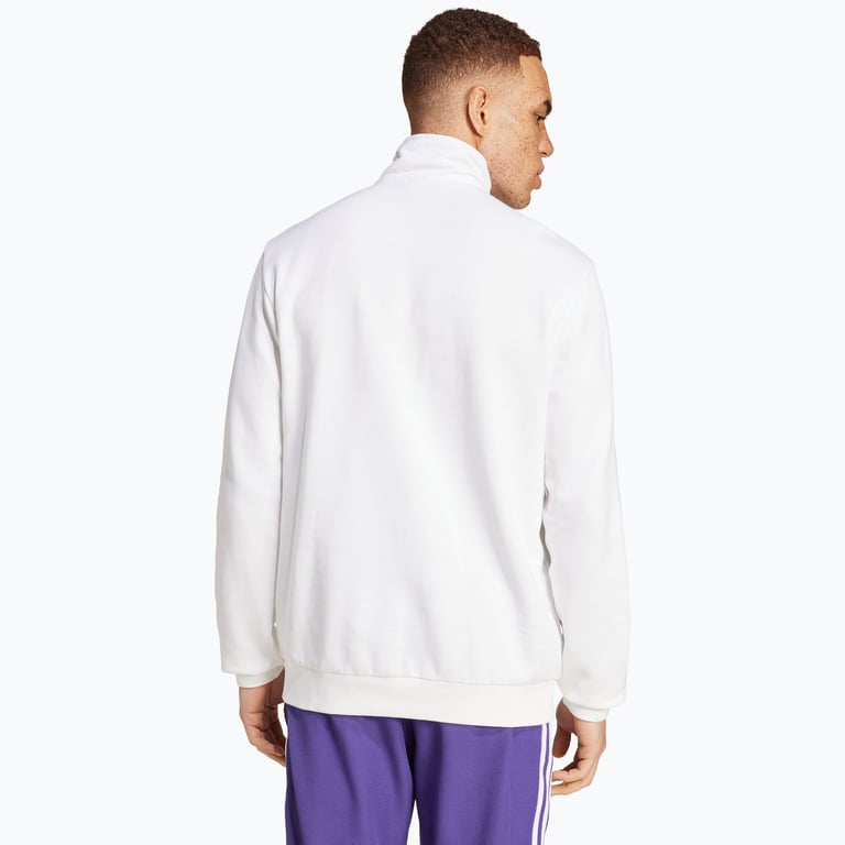 adidas Originals Real Madrid Icon Half Zip M tröja Vit