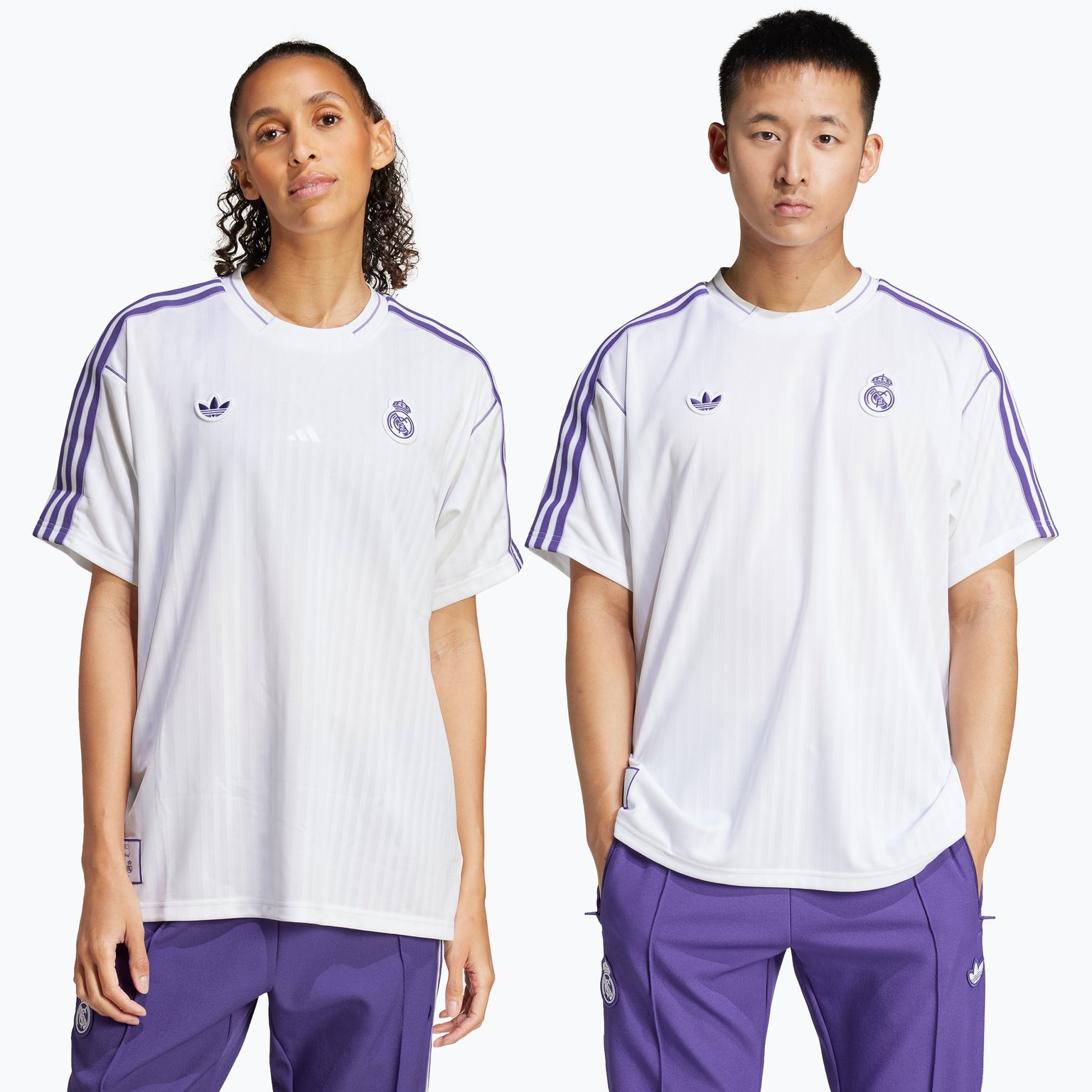 adidas Originals Real Madrid Icon t-shirt Vit