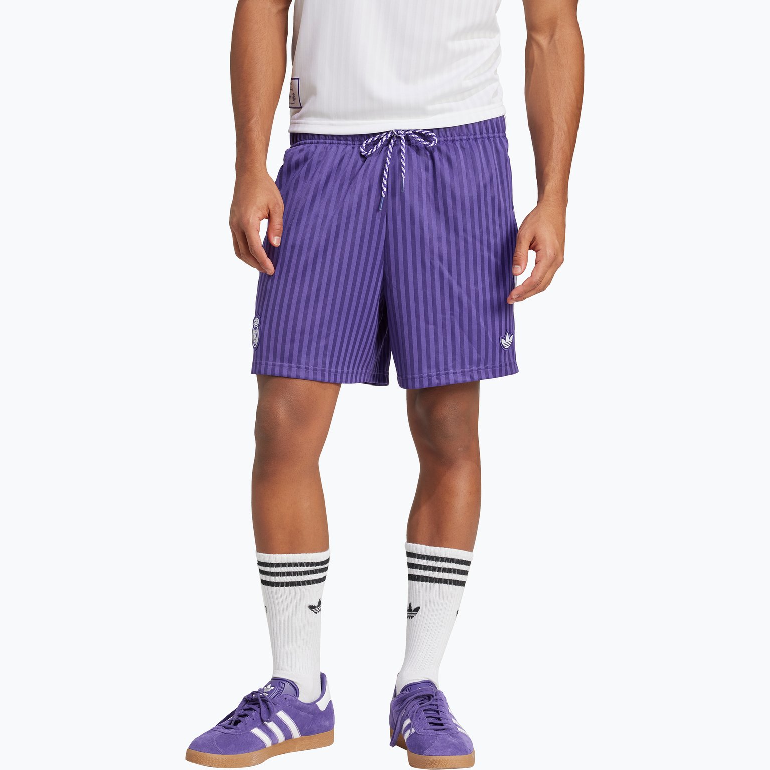 adidas Originals Real Madrid Icon M shorts Lila