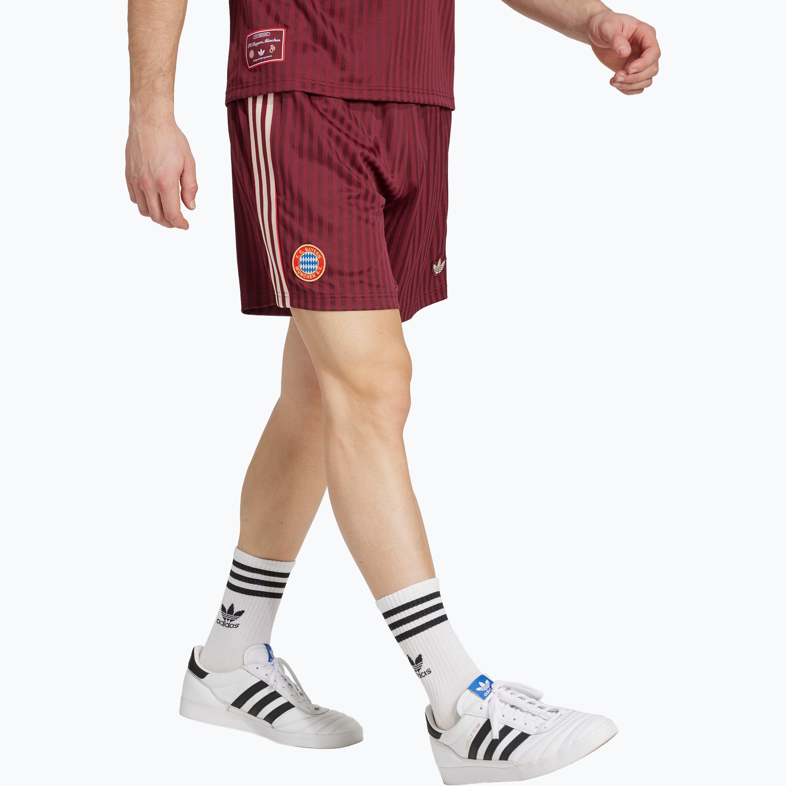 adidas Originals Bayern München Icon M shorts Röd