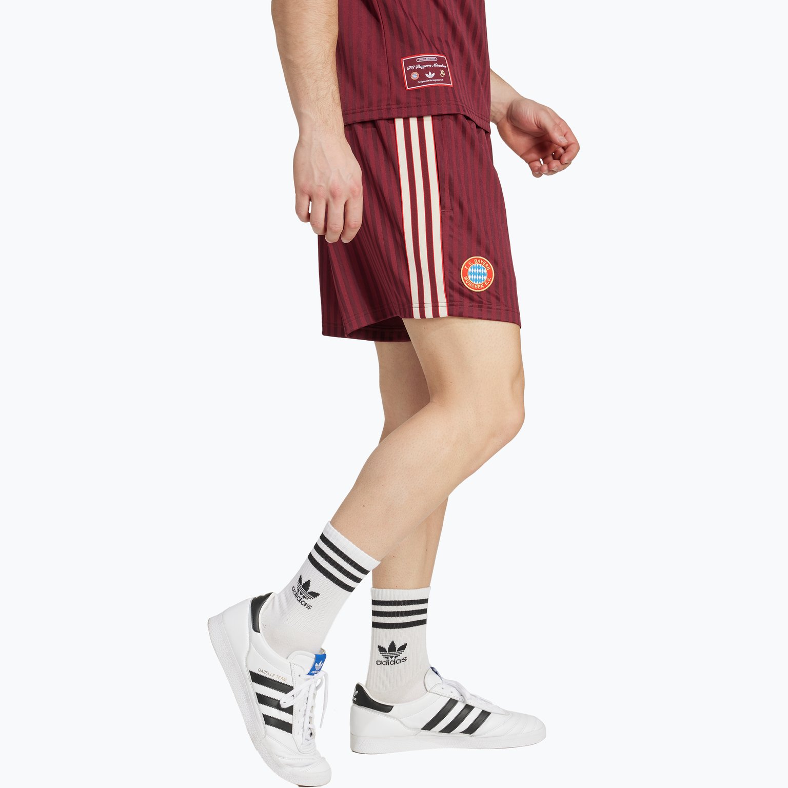 adidas Originals Bayern München Icon M shorts Röd