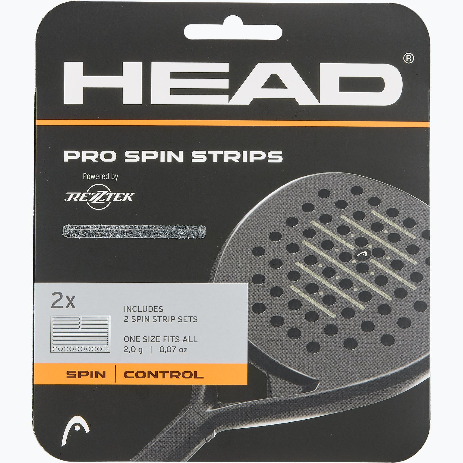 Head Pro Padel Spin stripes Svart