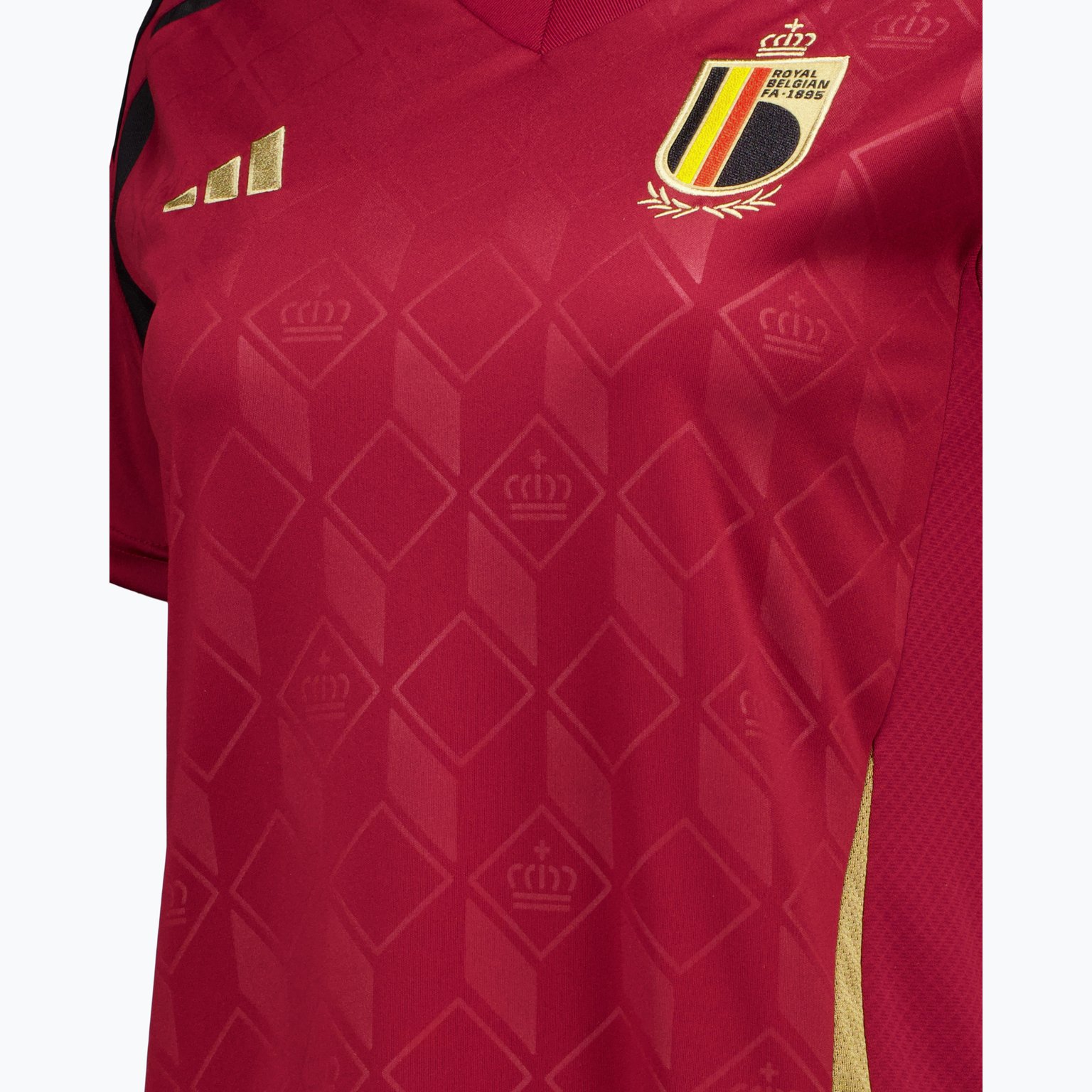 adidas Belgium 25 Home W matchtröja Röd