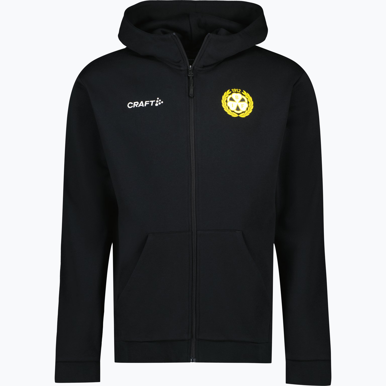 Brynäs IF CREST FZ HOOD 2.0 M Svart