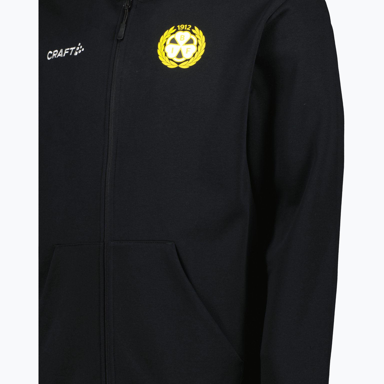 Brynäs IF CREST FZ HOOD 2.0 M Svart