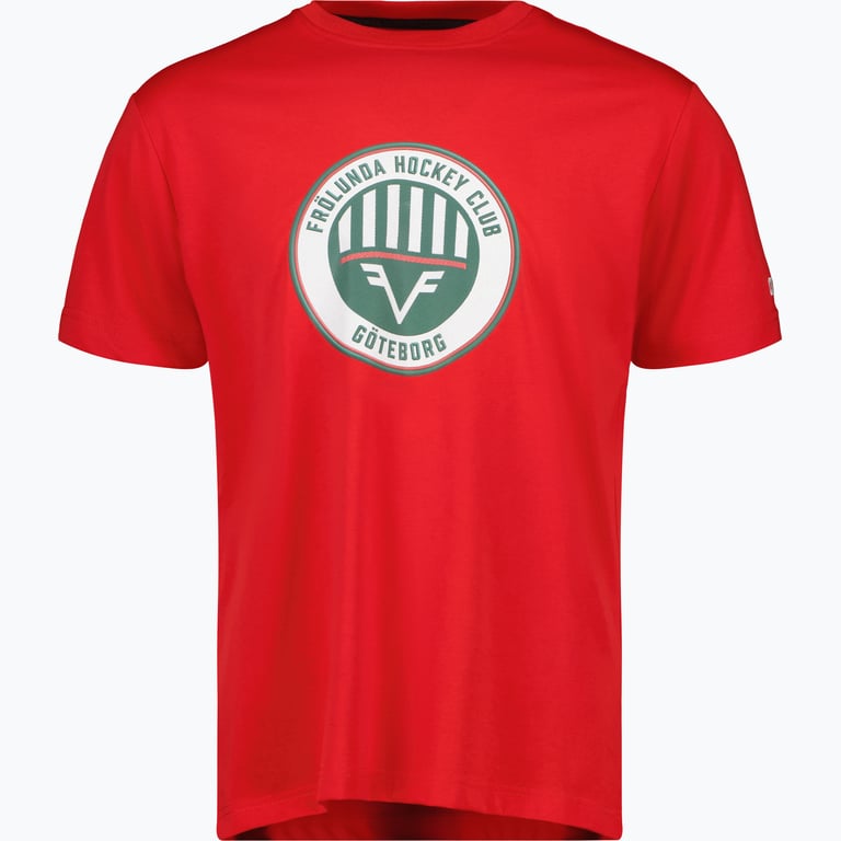 Frölunda Hockey CREST TEE 2.0 M Röd