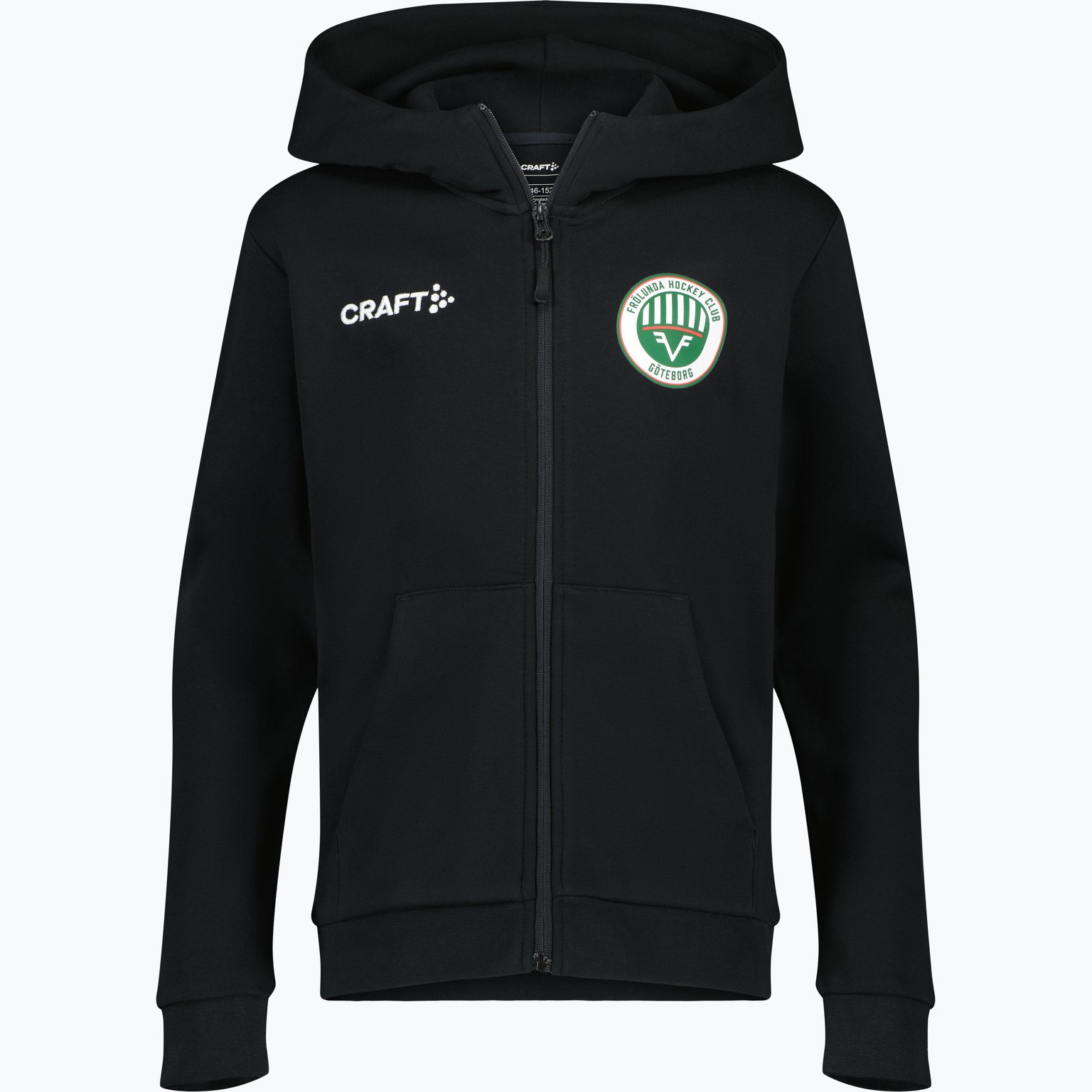 Frölunda Hockey CREST FZ HOOD 2.0 JR Svart