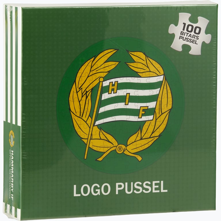 Hammarby  LOGO PUSSEL 100 BITAR  Grön