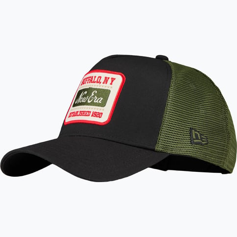 New era 9FORTY Patch Trucker keps Svart