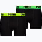 färgalternativ för Svart Puma Everyday Basic Boxer 2-pack JR kalsonger
