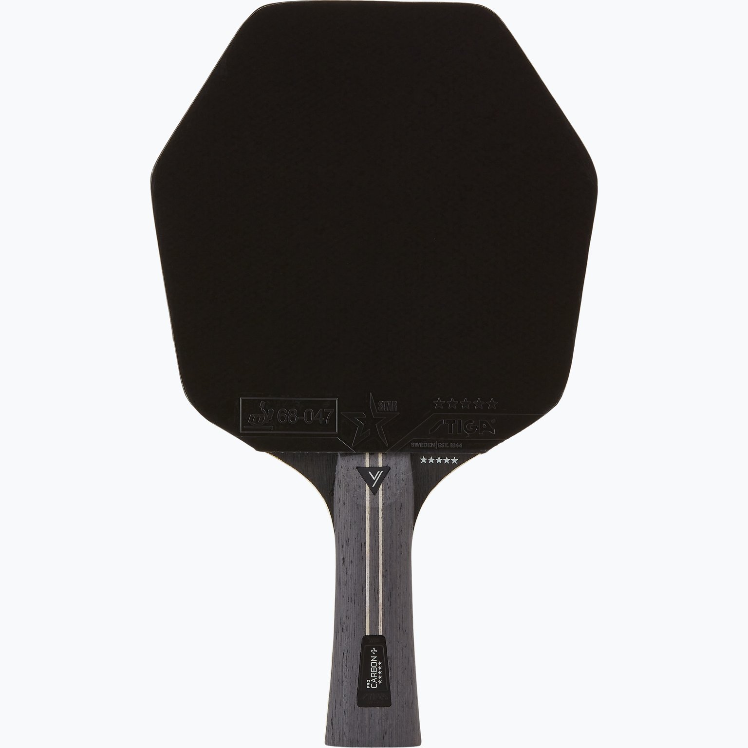 Stiga Pro Carbon+ Cybershape 5-star pingisracket Röd