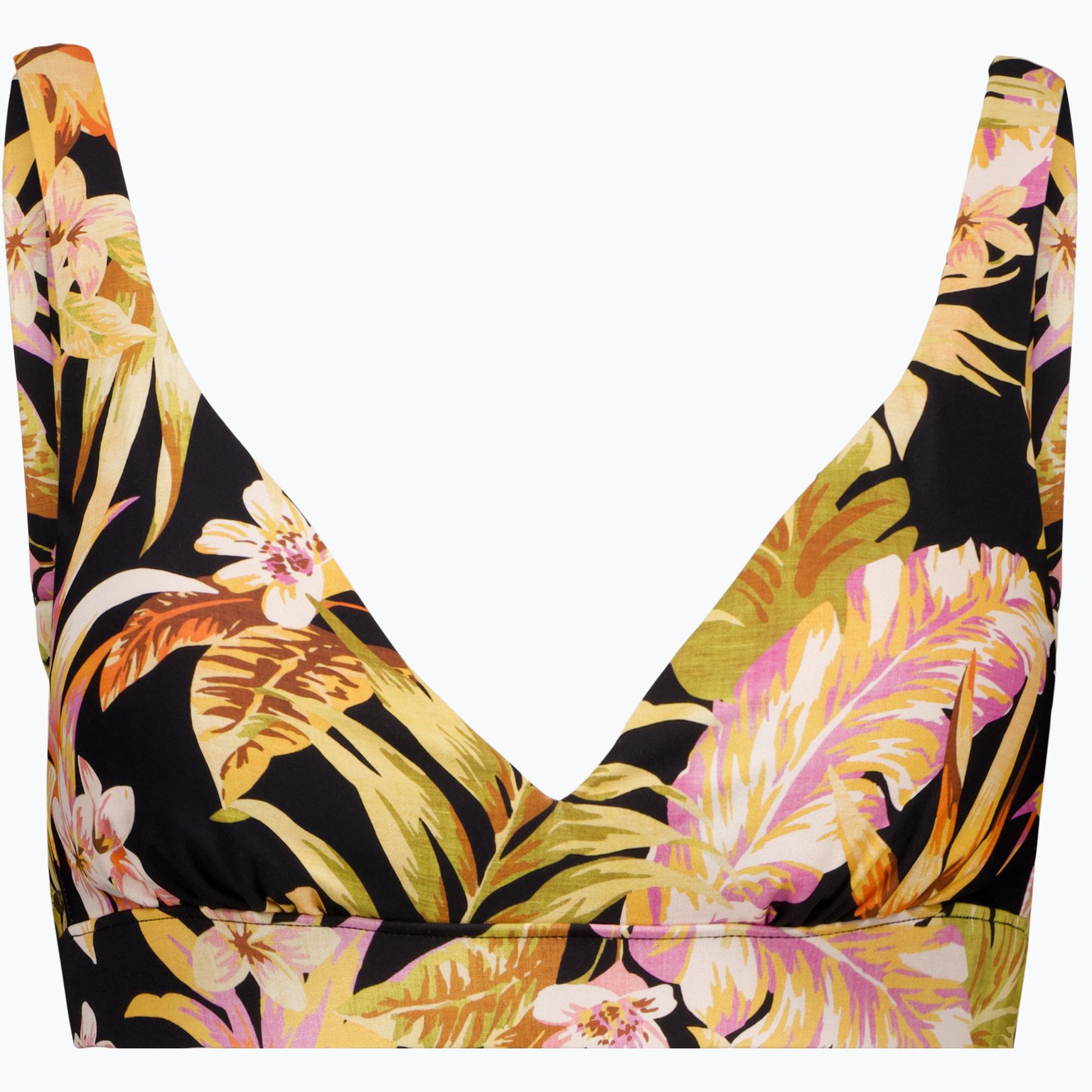 Rip curl Crop Printed Halter bikiniöverdel Grön