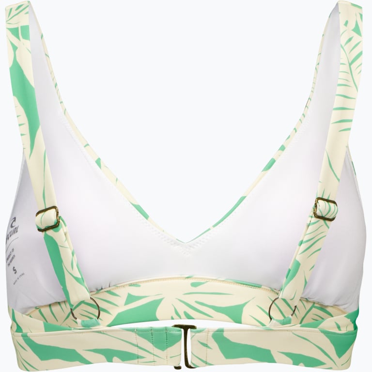 Rip curl Crop Printed Halter bikiniöverdel Grön