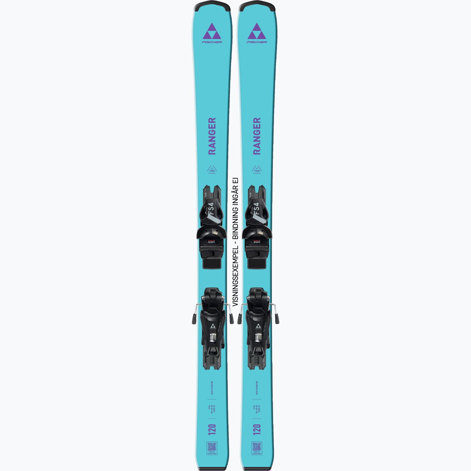 Fischer Ranger 100–120 JR alpinskidor Blå