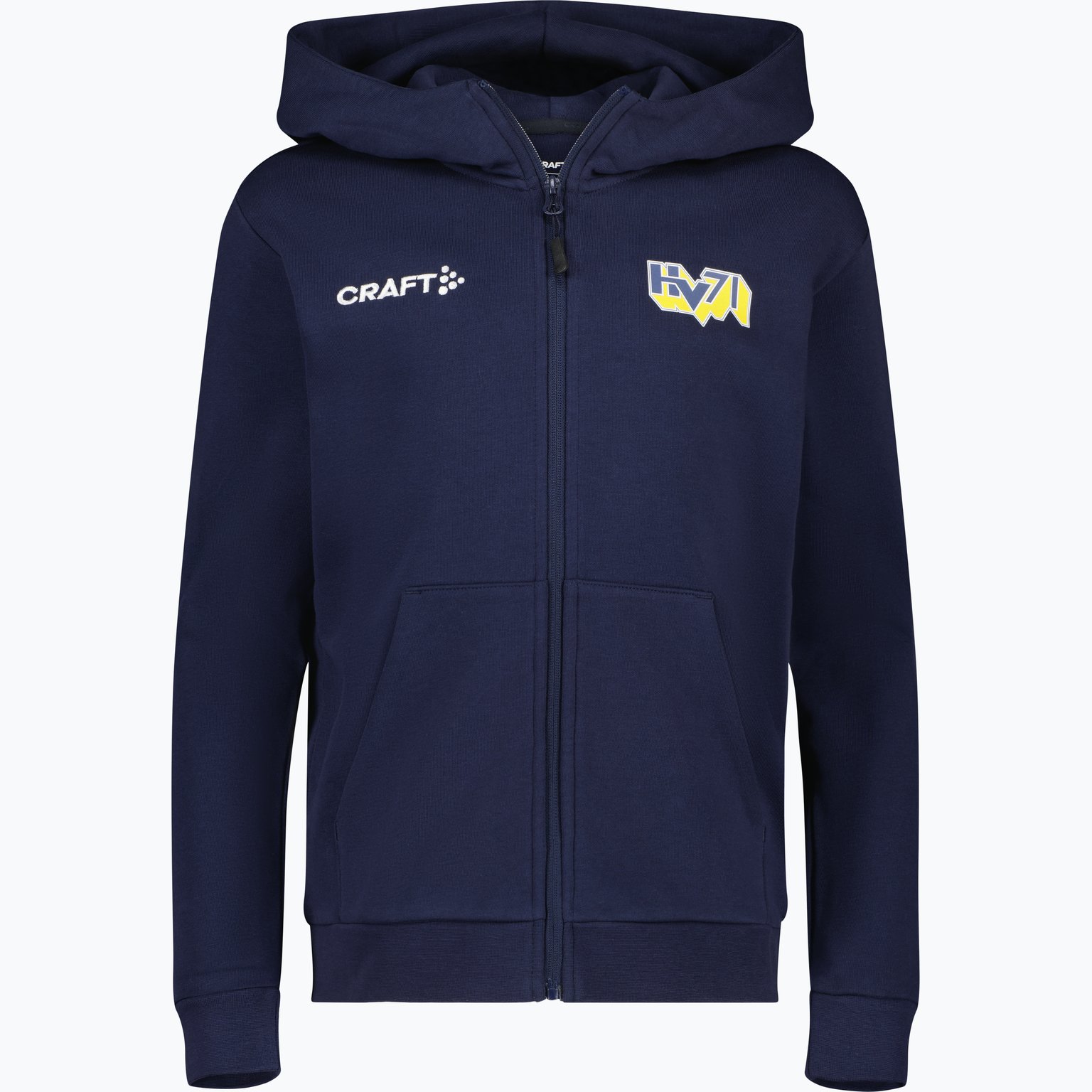 HV71 CREST FZ HOOD 2.0 JR Blå